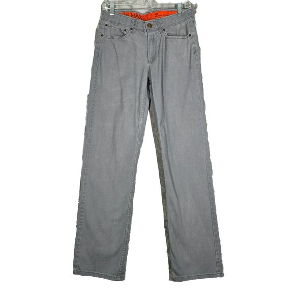 Urban Pipeline Pants Mens 30x30 Gray Relaxed Straight‎ Max Flex Comfort Waist - Picture 1 of 9